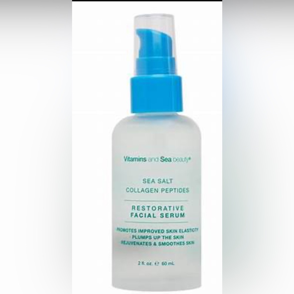 VITAMINS AND SEA BEAUTY RESTORATIVE FACIAL SERUM 2 OZ